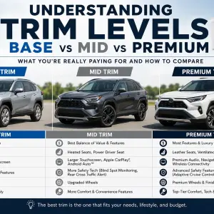 What Are Trim Levels, and How Do You Compare Base, Mid, and Premium Trims?