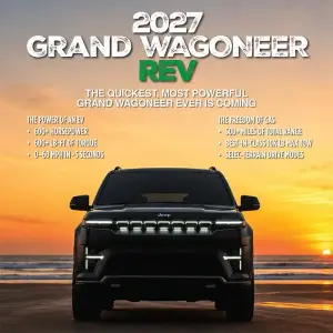 What to Know About the 2027 Jeep Grand Wagoneer REV