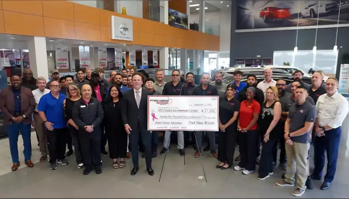 9th Annual Drive for a Cure fundraiser at Fred Haas Nissan