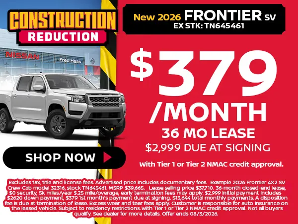 2026 Nissan Frontier