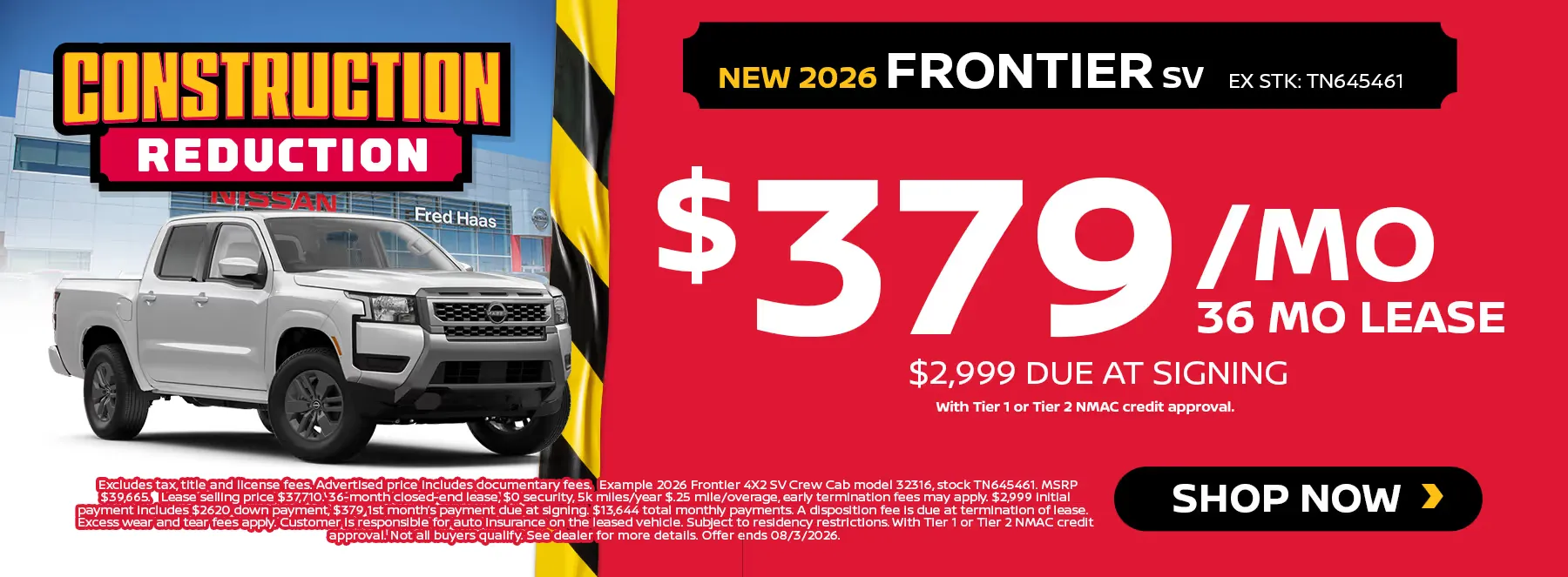 2026 Nissan Frontier