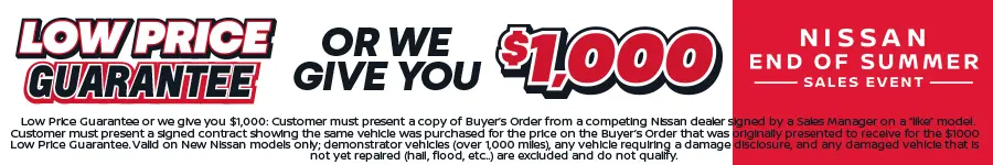 Low Price Guarantee