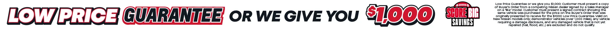 Nissan Low Price Guarantee Near Me in Tomball, TX