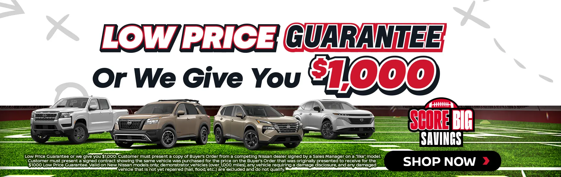October Low Price Guarantee