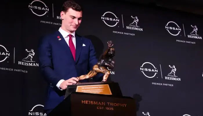 Heisman Trophy showcase event at Fred Haas Nissan