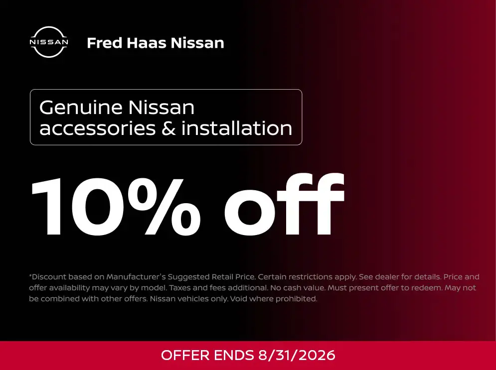 Genuine Nissan accessories & installation