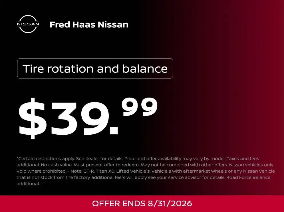 Tire rotation and balance
