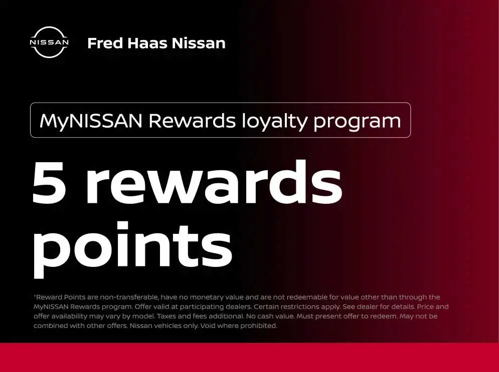 MyNISSAN Rewards loyalty program