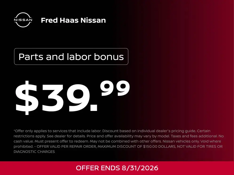 Parts and labor bonus