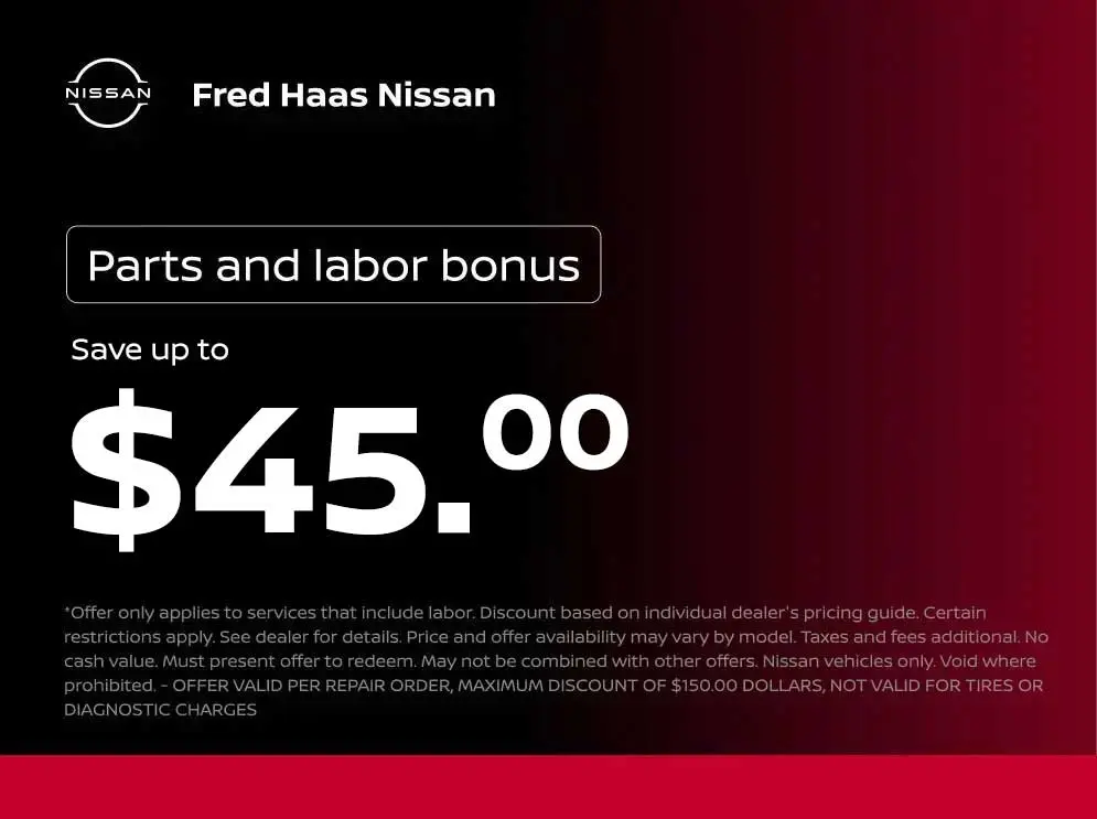 Parts and labor bonus