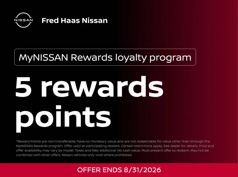 MyNISSAN Rewards loyalty program