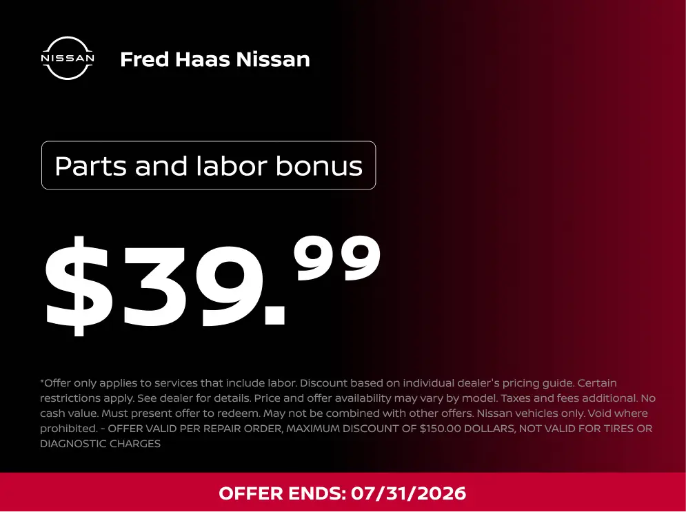 Parts and labor bonus