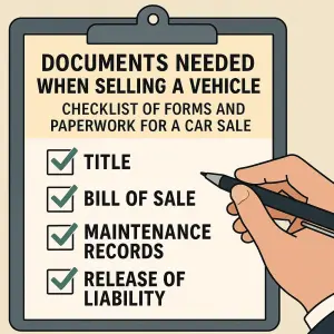 Before You Sell Your Car: Documents Needed When Selling a Vehicle in Omaha