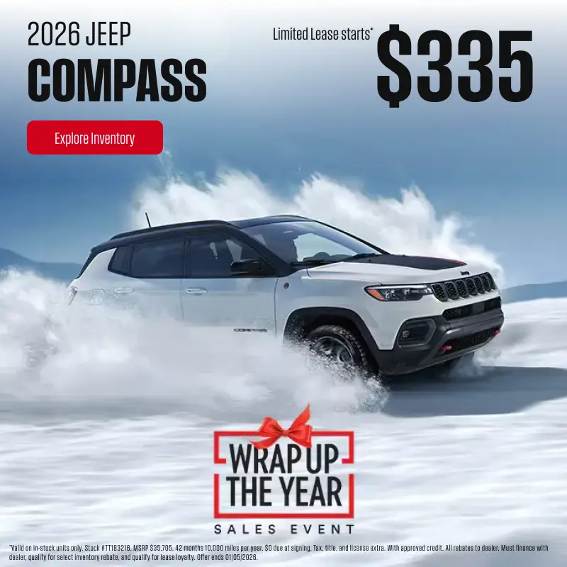 Jeep Wrap Up The Year Event - 2026 Jeep Compass