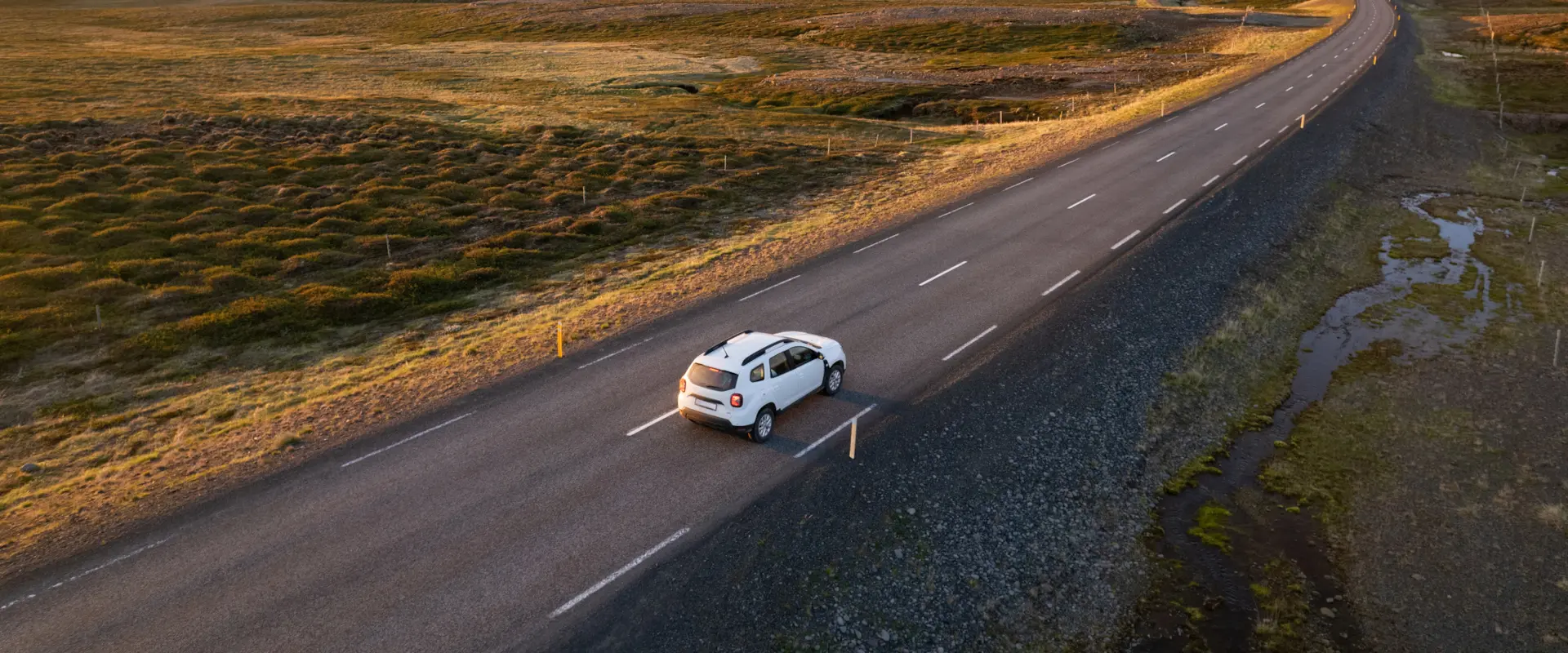 First time Buyers driving off into the sunset