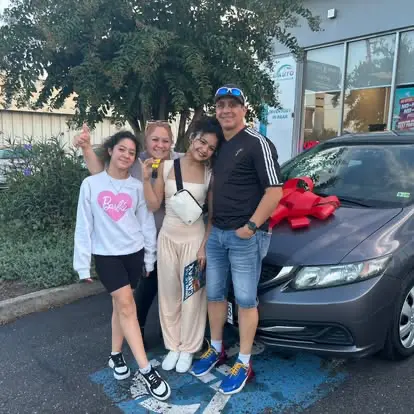 Happy Grace Auto Sales customer at the Richmond, VA dealership