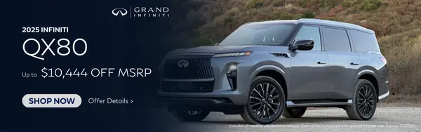 2025 INFINITI QX80 Up to $10,444 OFF MSRP