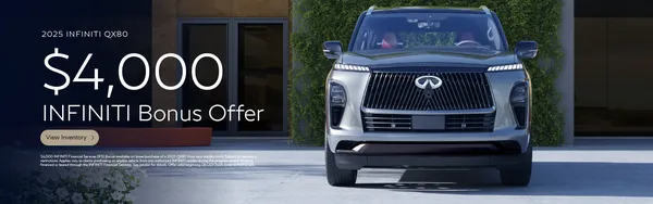2025 INFINITI QX80 Bonus $4,000