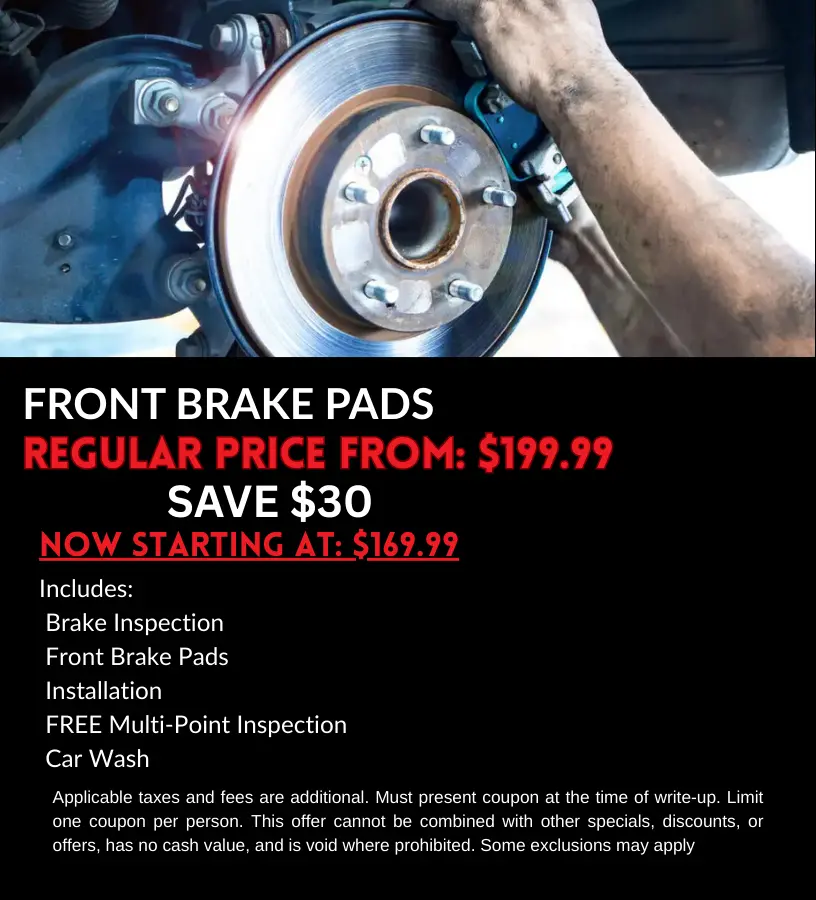 Front brake pads