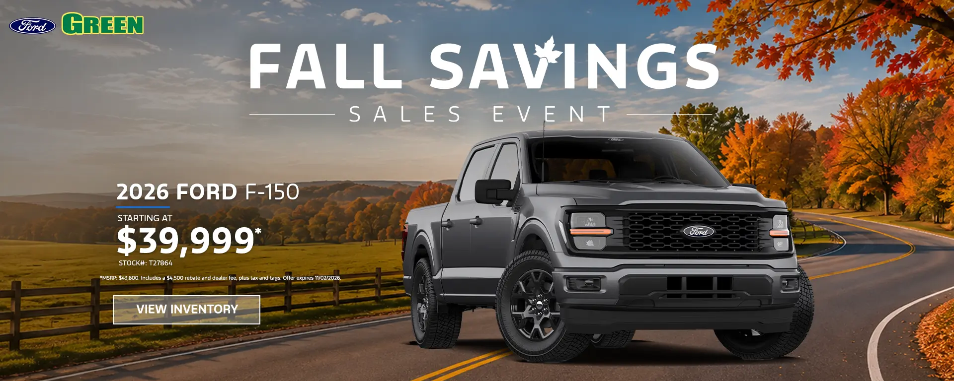 2026-10-06_26' F150 Offer_Fall Savings