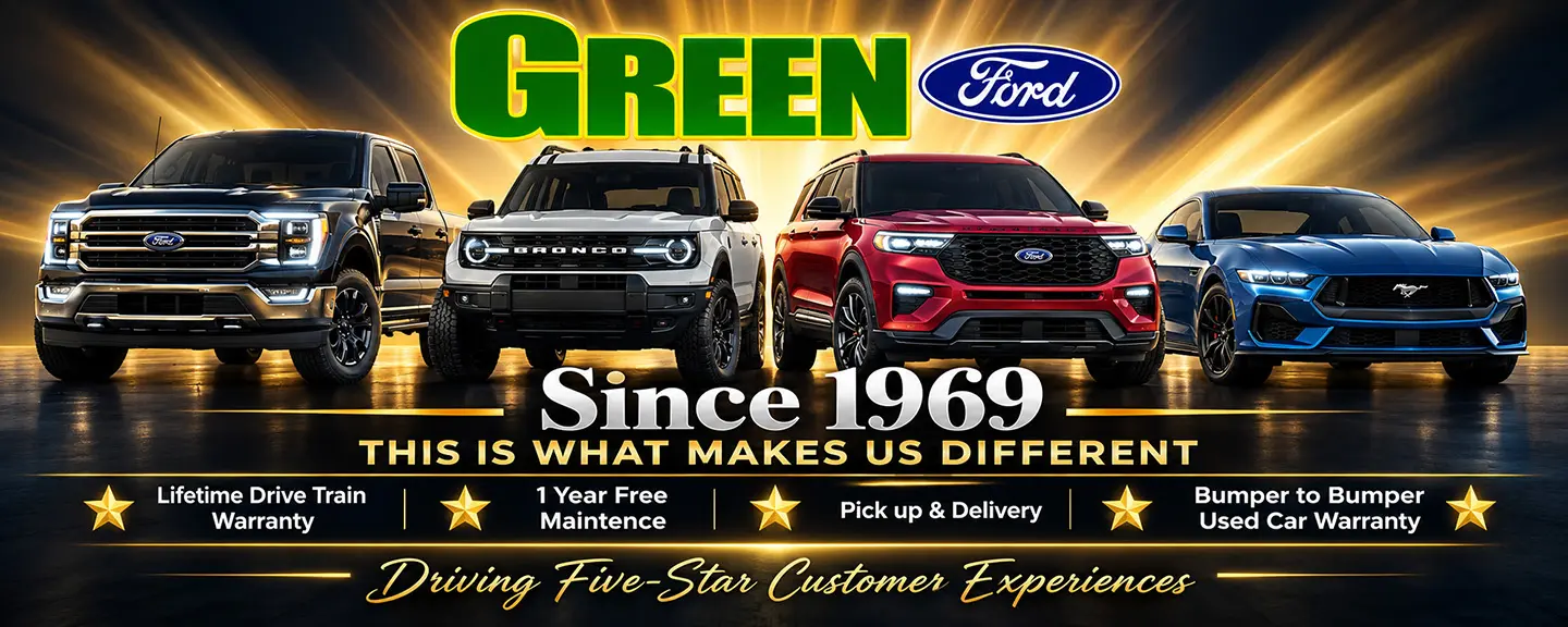 The GREEN FORD ADVANTAGE
