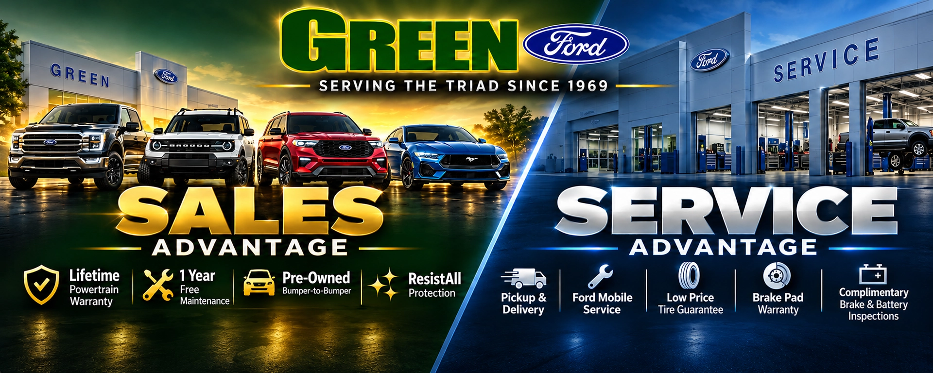 THE GREEN FORD FIVE STAR VALUE BEYOND THE PURCHASE