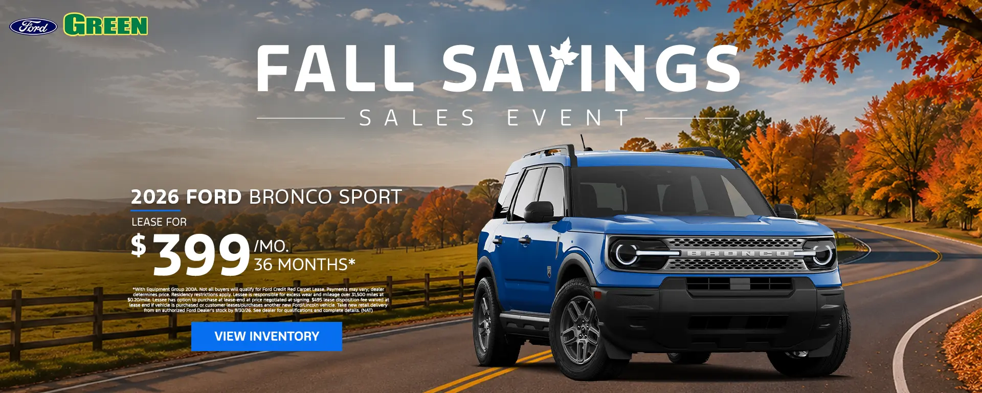 2026-09-02_26' Bronco Sport Offer_Fall Savings