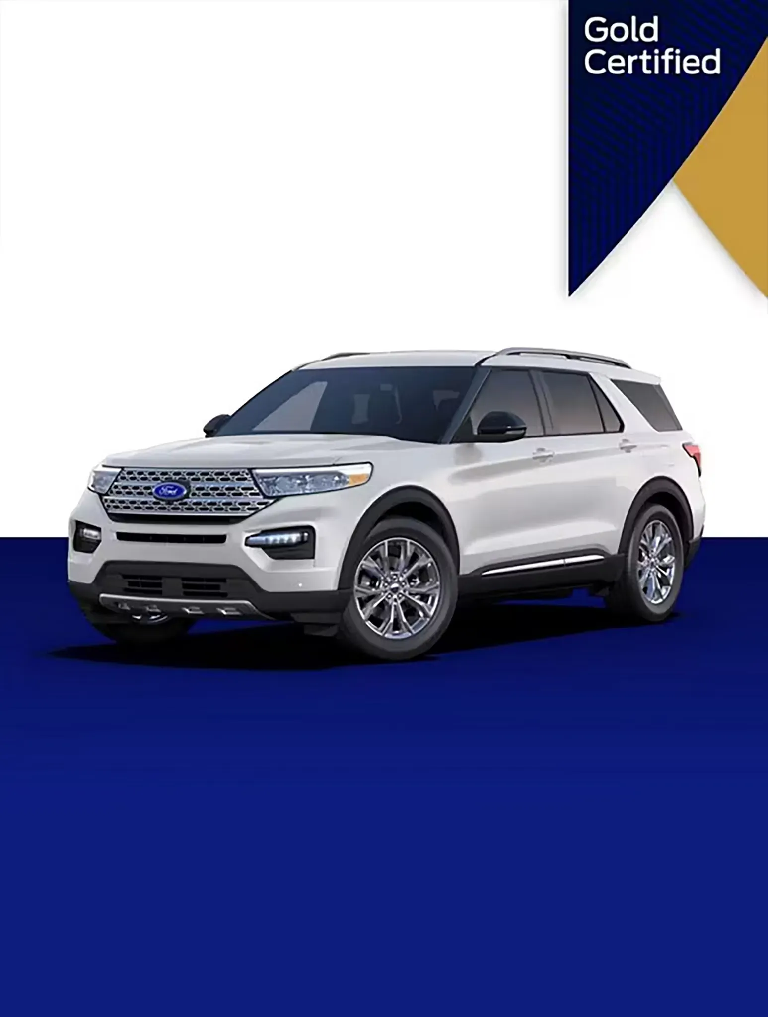 Ford Blue Advantage Gold Certified badge
