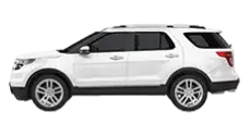SUVs at Green Ford car dealership in Greensboro, NC