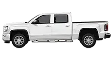 Pickup trucks at Green Ford car dealership in Greensboro, NC