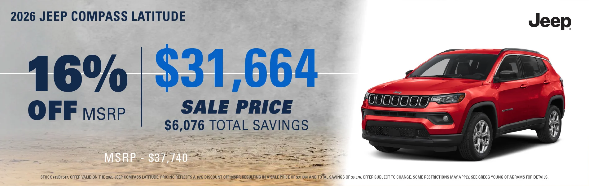 2026 JEEP COMPASS - S