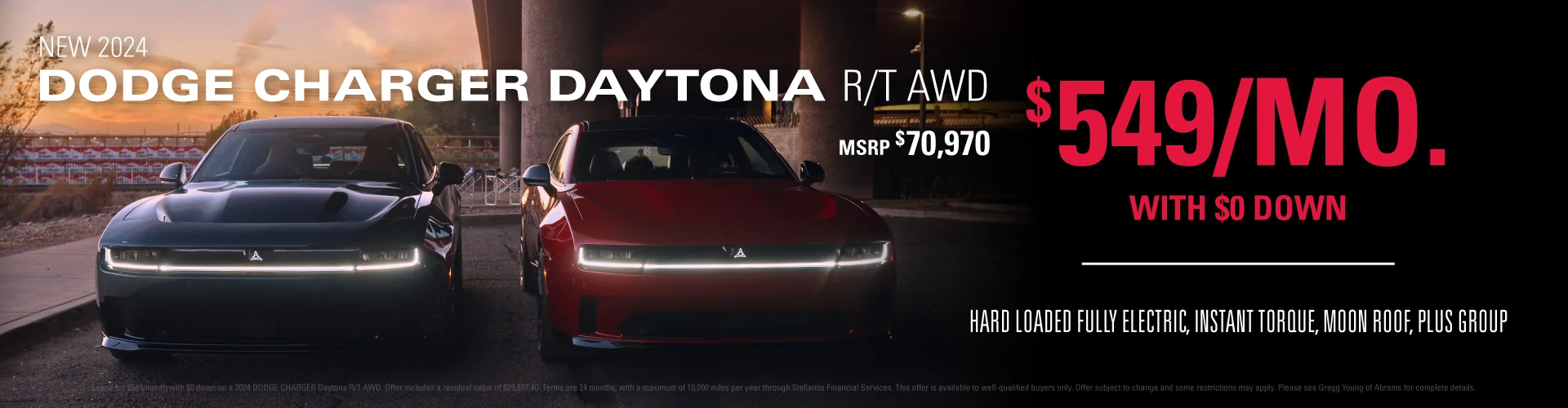 $549/mo lease with $0 down! HARD LOADED FULLY ELECTRIC, INSTANT TORQUE, MOON ROOF, BLACKTOP, PLUS GROUP