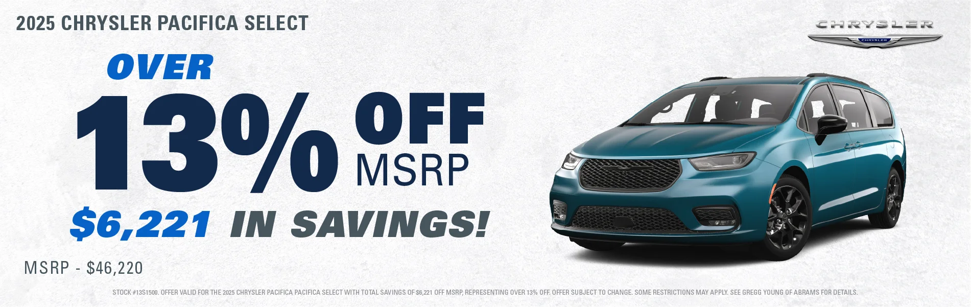 2026 CHRYSLER PACIFICA - S