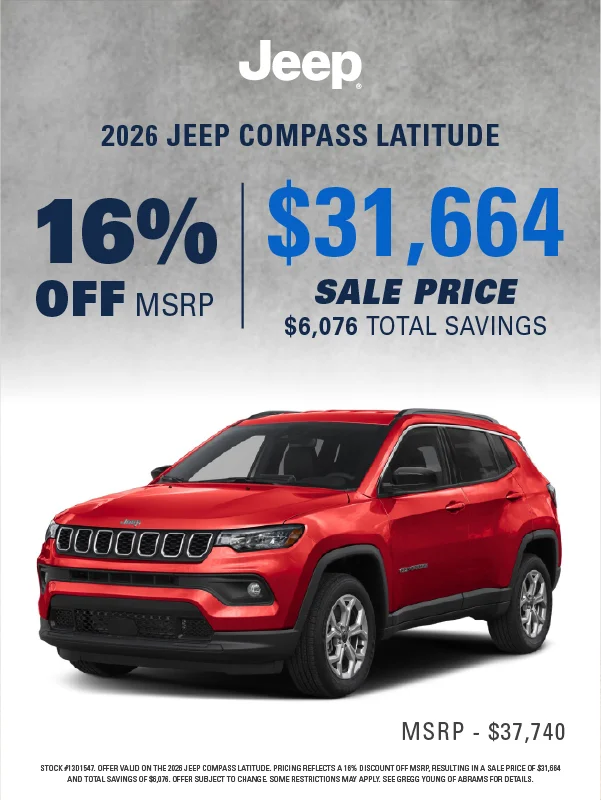 2026 JEEP COMPASS - S