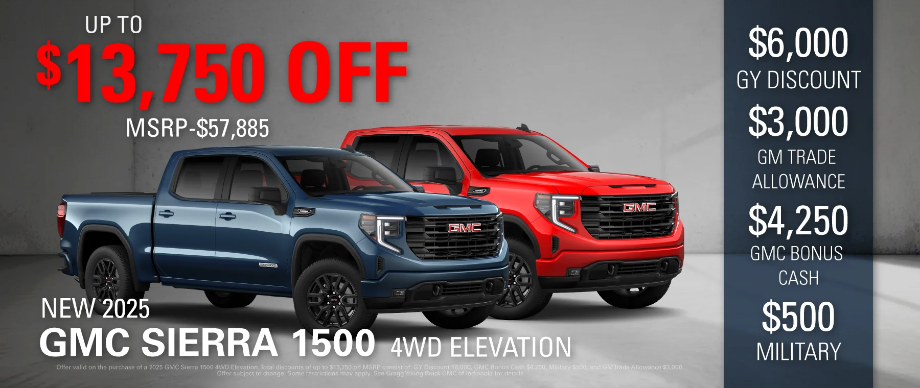 UP TO $13,750 OFF MSRP