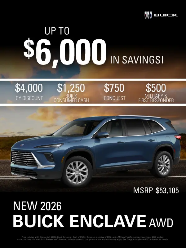 2026-09-30 - GY Discount $4000 - Buick Consumer Cash $1250 - Conquest $750 - Military / 1st Responder $500