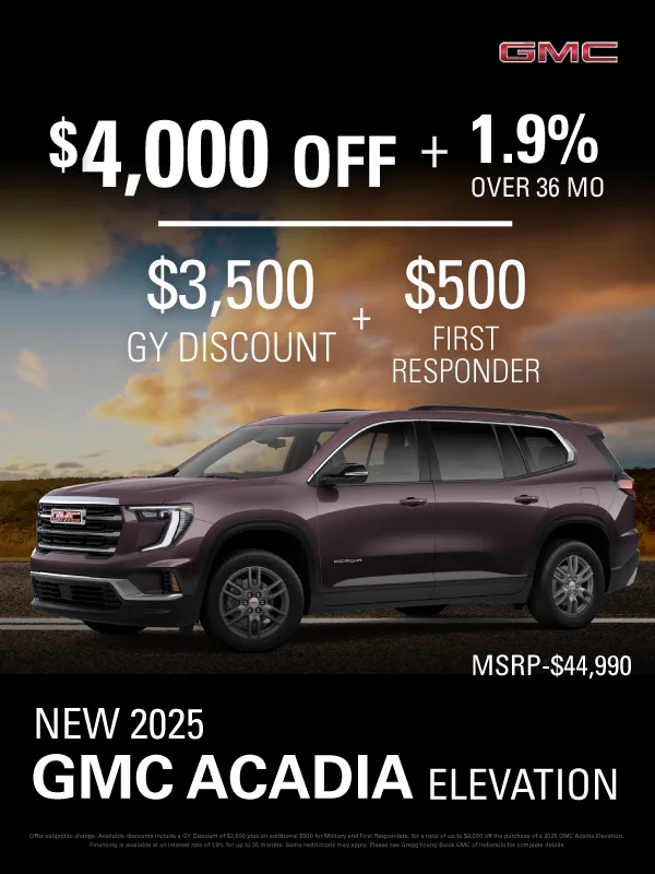 2025 GMC Acadia S