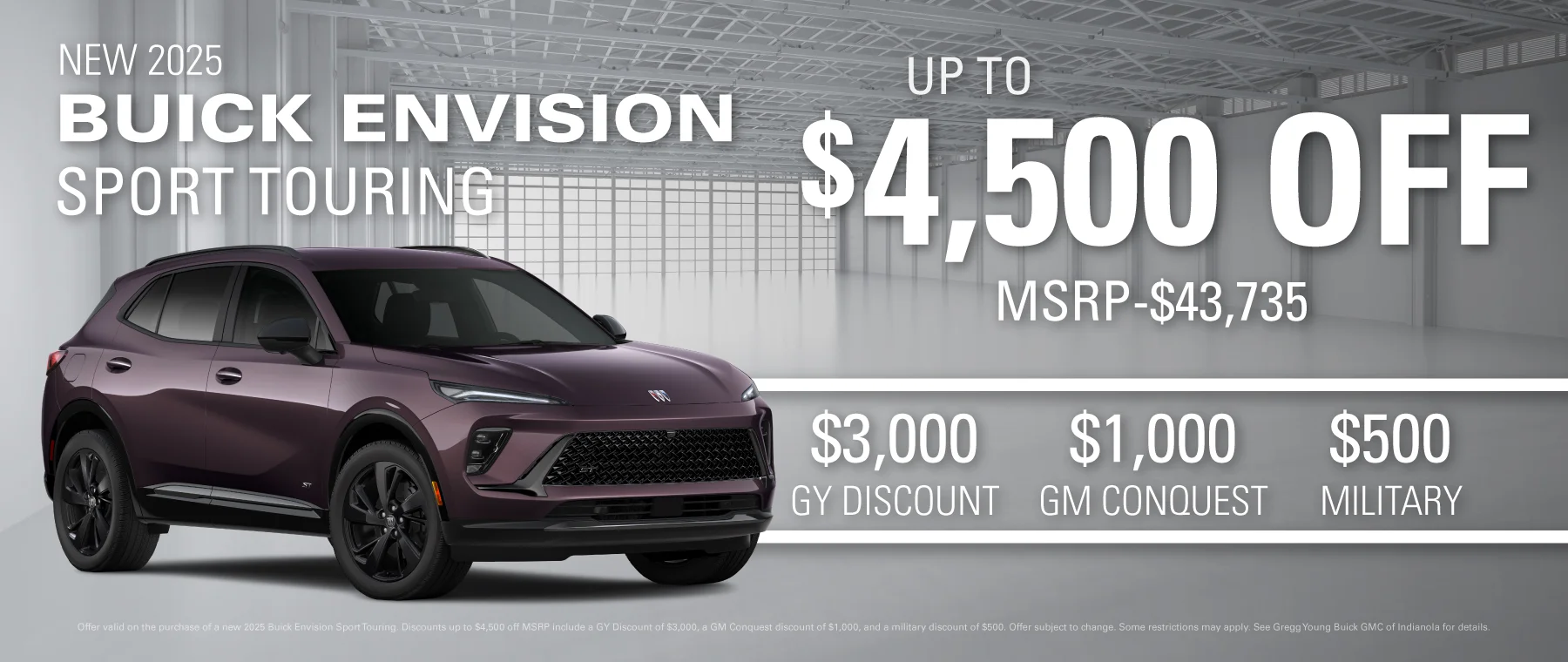 UP TO $4,500 OFF MSRP