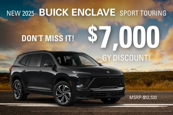 DON'T MISS IT! $7,000 GY DISCOUNT