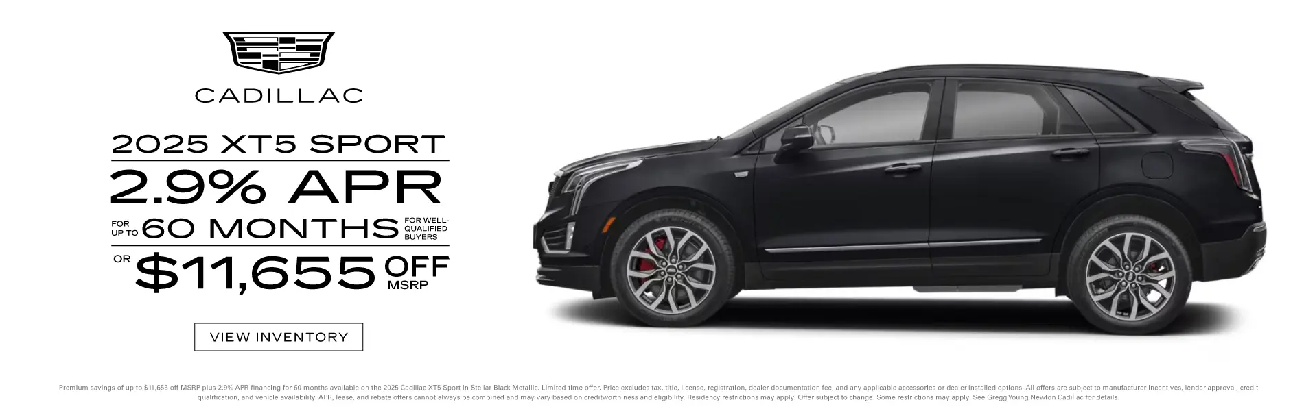 2026-07-31 - 2025 Cadillac XT5