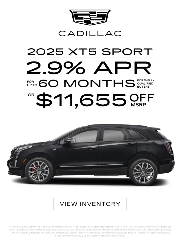 2026-07-31 - 2025 Cadillac XT5