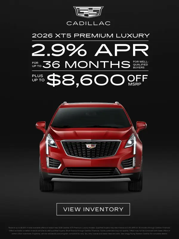 2026-08-31 CADILLAC XT5