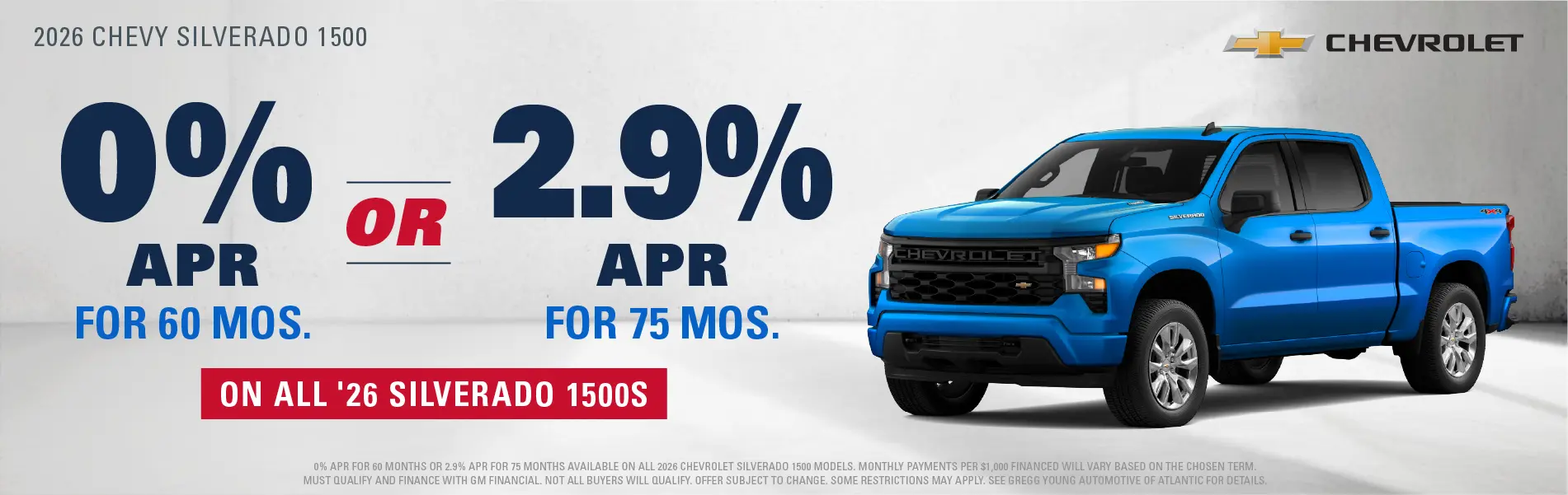 2026-10-31 Chevrolet SILVERADO 1500