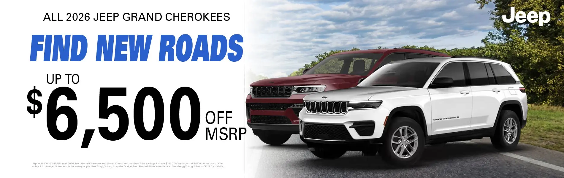 2026-07-31 - UP TO $6500 OFF MSRP