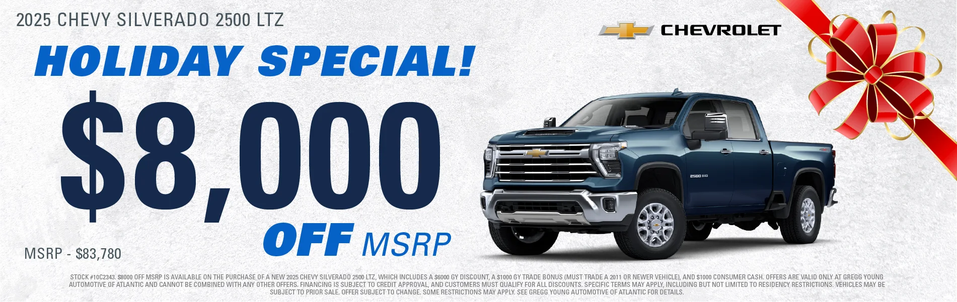 H - CHEVY SILVERADO 2500