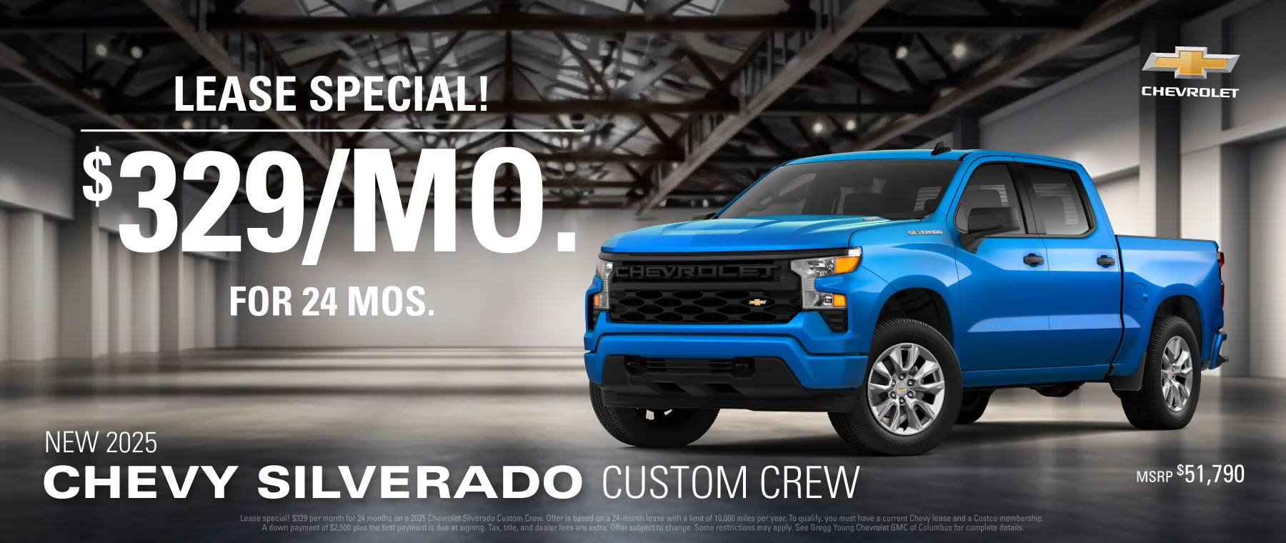 LEASE SPECIAL! $329/MO FOR 24 MOS.