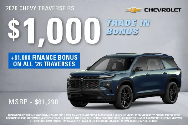 2026 Chevrolet Traverse RS