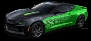 GY 2 2016 Chevrolet Camaro Krypton Concept Lights up SEMA Auto Show