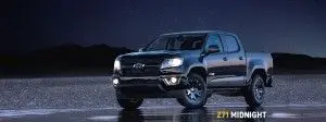 GY 2 2016 Chevrolet Colorado Z71 Midnight Edition at Chicago Auto Show