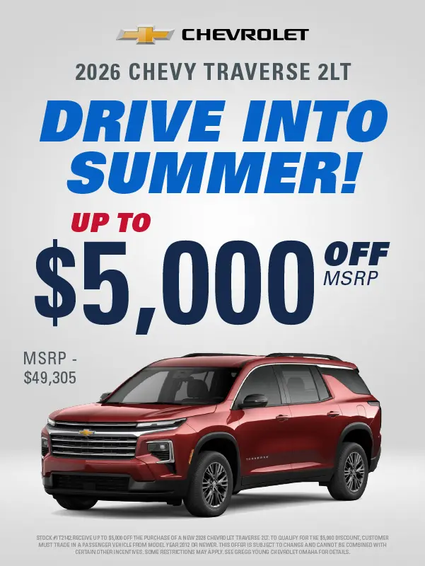2026-08-31 Chevrolet Traverse